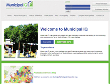Tablet Screenshot of municipaliq.co.za